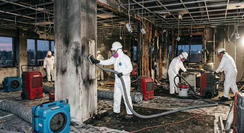 Commercial Fire Damage Repair in Fort Mill, SC