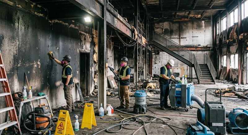 Commercial Fire Damage Repair in Napa, CA