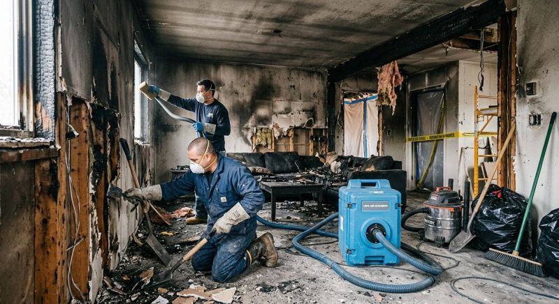 Commercial Fire Restoration in Sonoma County, CA