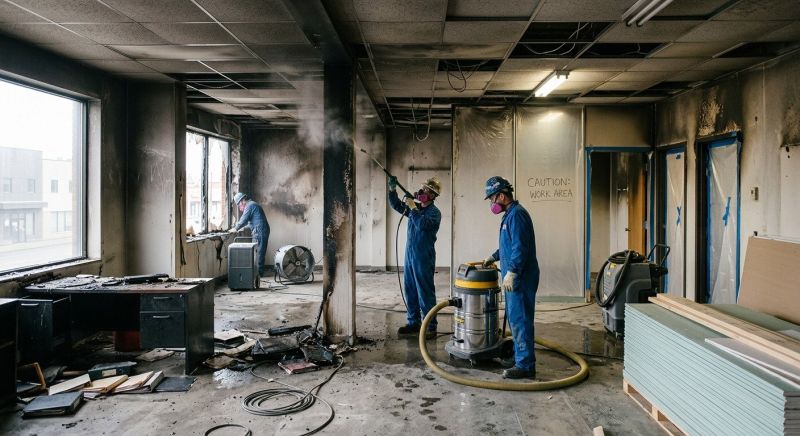 Commercial Fire Restoration in Chandler, AZ