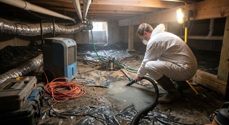 Crawl Space Water Remediation in Gilbert, AZ