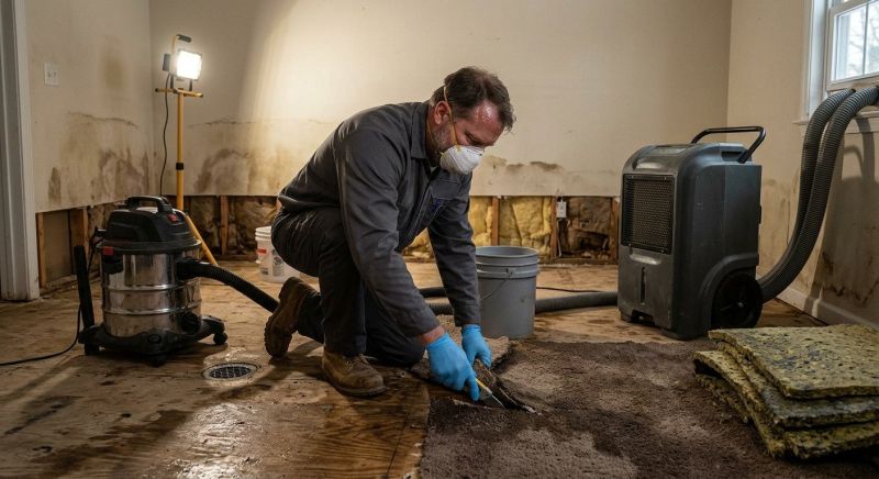 Crawl Space Water Remediation in Phoenix, AZ