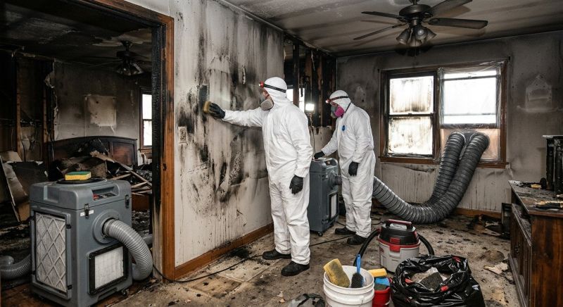 Fire Damage Cleaning in Scottsdale, AZ