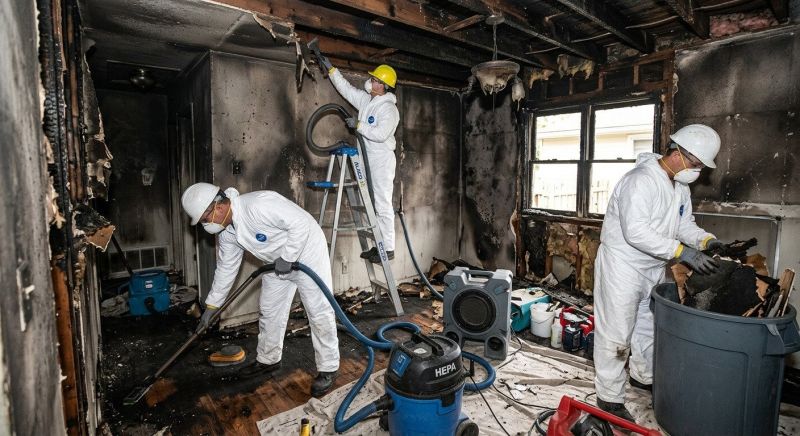 Fire Damage Cleanup in Napa, CA