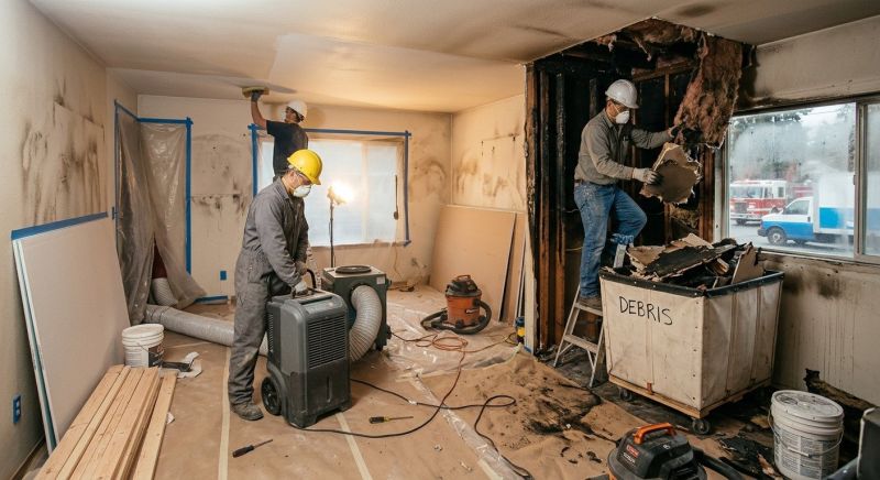 Fire Damage Reconstruction in Fort Mill, SC
