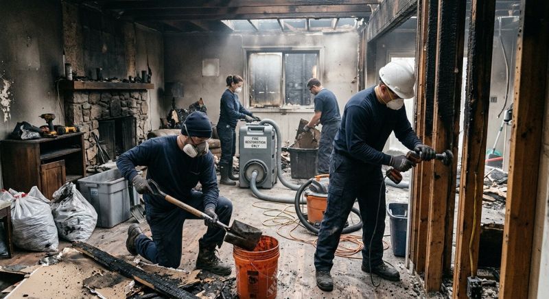 Residential Fire Restoration in Scottsdale, AZ