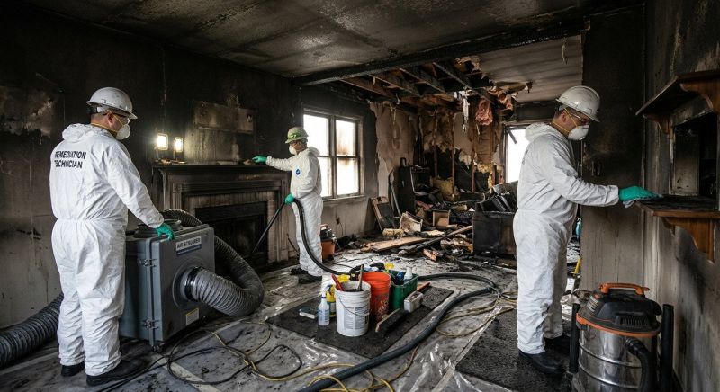 Residential Fire Restoration in Chandler, AZ