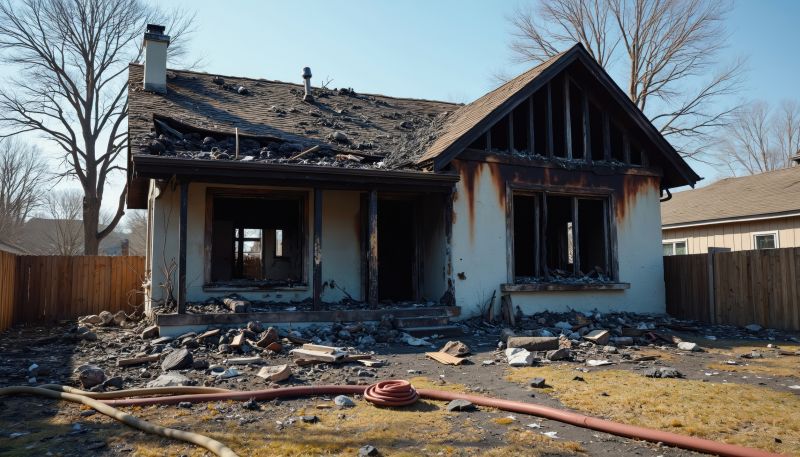 Residential Fire Restoration in Marin County, CA