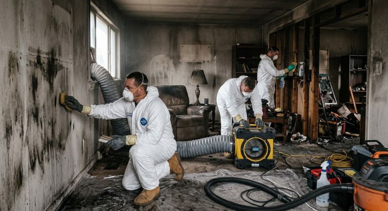 Smoke Damage Remediation in Santa Rosa, CA