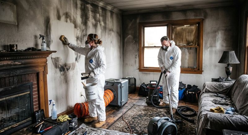 Smoke Damage Removal in Sonoma County, CA