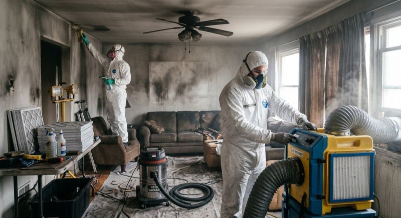 Smoke Damage Removal in Sonoma County, CA