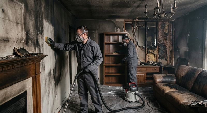 Soot Damage Cleanup in Santa Rosa, CA