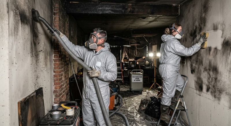 Soot Damage Restoration in Santa Rosa, CA