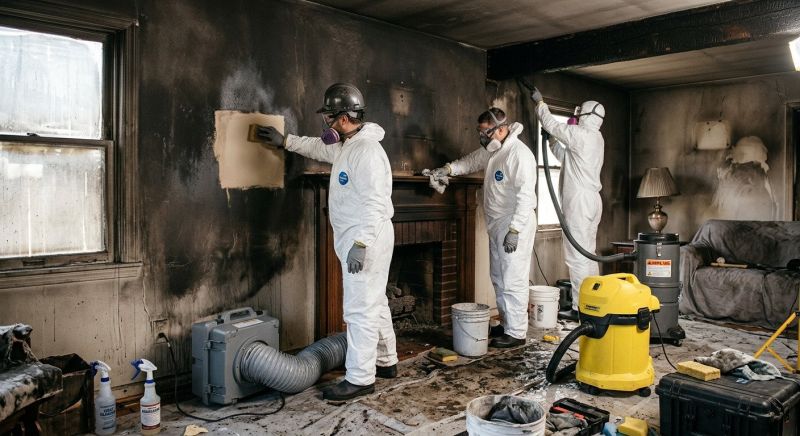 Soot Restoration Service in Napa, CA