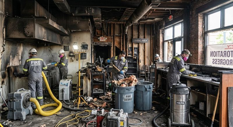 Commercial Fire Damage Repair in Austin, TX