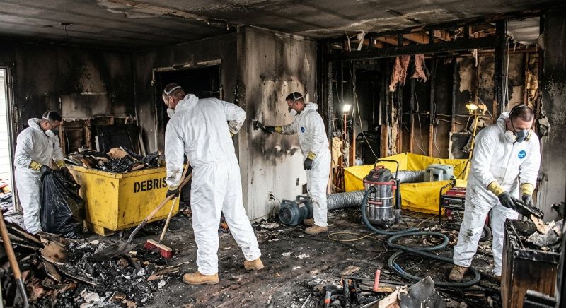 Fire Damage Cleanup in Sonoma County, CA