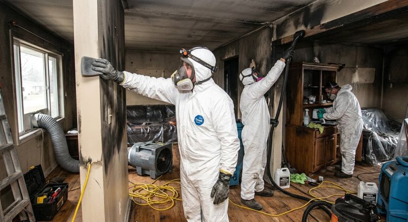 Soot Damage Restoration in Santa Rosa, CA